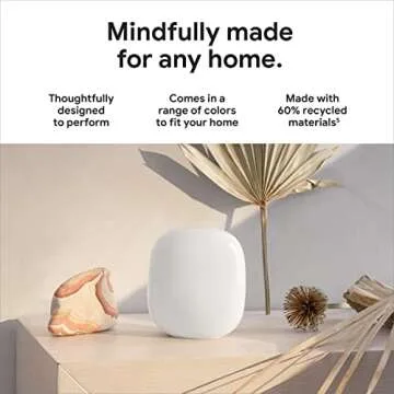 Google Nest WiFi Pro: Fast Mesh Wi-Fi 6E Router 2 Pack