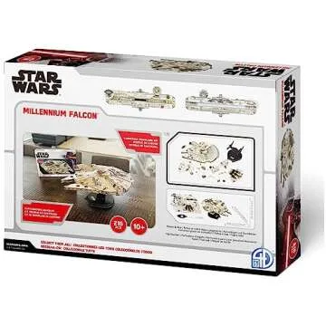 4D Cityscape Star Wars 3D Paper Model Kits (Millennium Falcon)