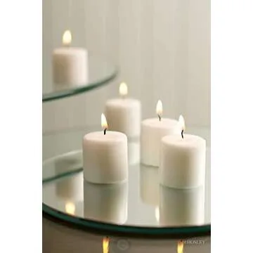 Hosley Bulk Pack of 72 Clean-Burning Votive Candles
