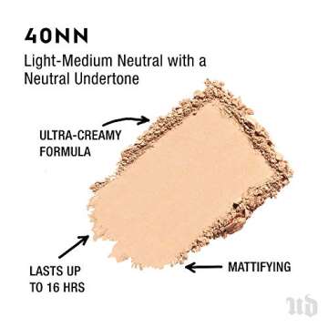 Urban Decay Stay Naked The Fix Powder Foundation - All Skin Tones - 16 Hours of Wear