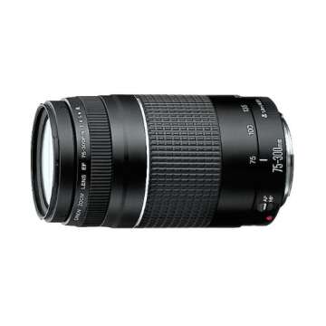 Canon EF 75-300mm F/4-5.6 III Telephoto Zoom Lens for Beginners