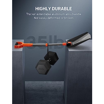 AstroAI 39" Folding Snow Shovel for Cars and Snowmobiles