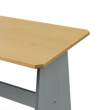 Urban Home Chapman Solid Wood Breakfast Nook for Small Spaces