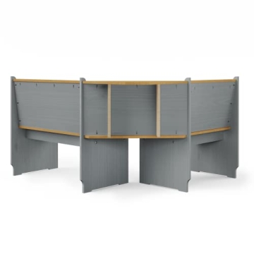 Urban Home Chapman Solid Wood Breakfast Nook for Small Spaces