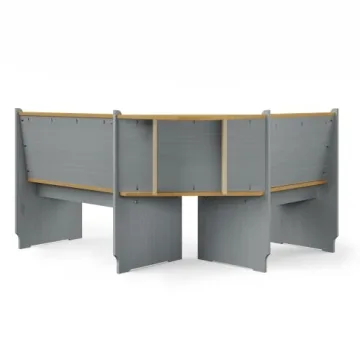 Urban Home Chapman Solid Wood Breakfast Nook for Small Spaces