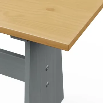 Urban Home Chapman Solid Wood Breakfast Nook for Small Spaces