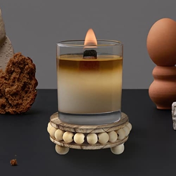 Rustic Wood Riser Stands for Home Farmhouse Decor