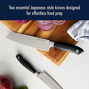 HENCKELS Elite Santoku Knife Set for Precision Cooking