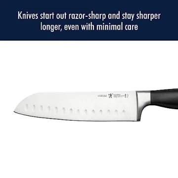 HENCKELS Elite Santoku Knife Set for Precision Cooking