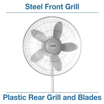 Air King 9119 18-Inch Commercial Grade Pedestal Fan
