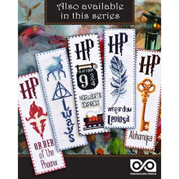 Hedwig The Owl Embroidery Kit - Cross Stitch Bookmark
