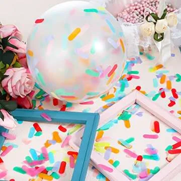 Civaner Colorful Tissue Confetti for Parties & Celebrations