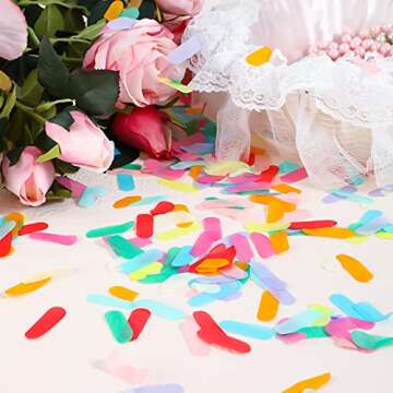 Civaner Colorful Tissue Confetti for Parties & Celebrations