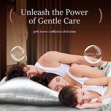 Powsure Mulberry Silk Pillowcase for Ultimate Comfort