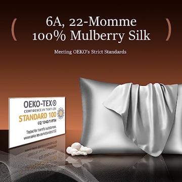 Powsure Mulberry Silk Pillowcase for Ultimate Comfort