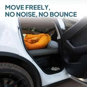 LOSTHORIZON Tesla Camping Air Mattress with Foam, Self Inflating Sleeping Pad, 4.5" Thick, with Pump Sack, Model Y