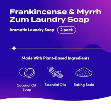 Zum Clean Laundry Soap - Plant-Based & Natural - 64 fl oz (2 Pack)