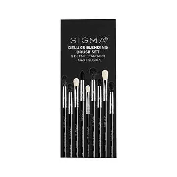 Sigma Beauty Deluxe Blending Brush Set for Flawless Makeup
