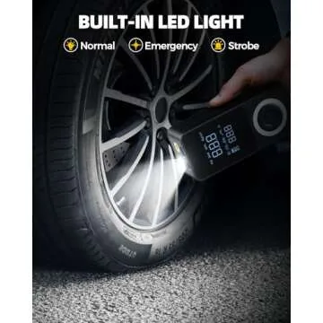 Cordless Tire Inflator Portable Air Compressor 150 PSI