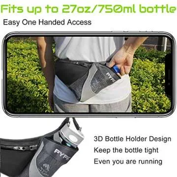 PYFK Running Belt Hydration Pack for Men and Women