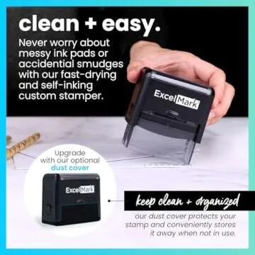 ExcelMark Self Inking Notary Stamp - North Carolina