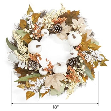 Beautiful Handcrafted Fall Wreath - Perfect for Autumn Decor