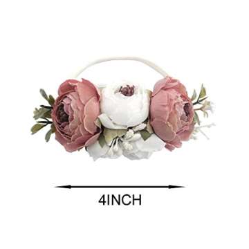 BGFKS Layered Tulle Tutu Dress for Toddler Girls,Baby Girl Rainbow Tutu Princess Skirt Set with Flow...