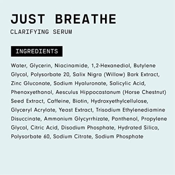 Versed Just Breathe Clarifying Facial Serum for Clear Skin