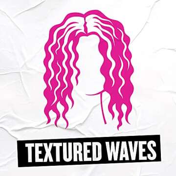Bed Head Rock N' Waver Digital Tapered Curling Wand | Effortless Waves, Flawless Finish