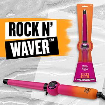 Bed Head Rock N' Waver Curling Wand for Textured Waves
