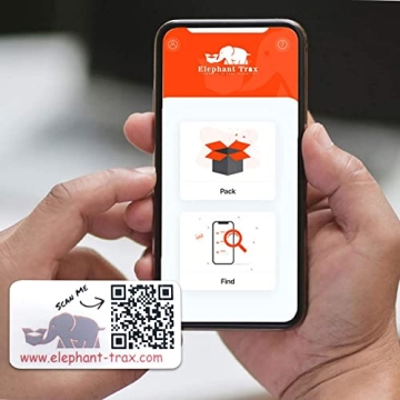 Elephant Trax Smart Storage QR Labels - Organize Effortlessly