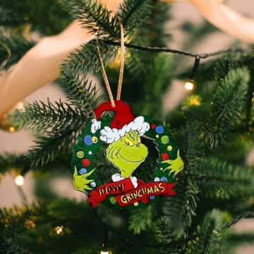 24 Pcs Wooden Christmas Tree Ornaments - Perfect for Holiday Decor & Gifting