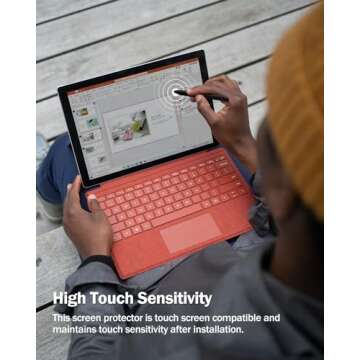 F FORITO 2-Pack 15.6 Inch Anti Blue Light Laptop Screen Protector, Eye Protection Anti Glare Matte Computer Screen Cover for 15.6" Laptop with 16:9 Aspect Ratio, Reduce Eye Strain and Touch Sensitive