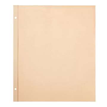 Pioneer Photo Albums XL 50 Beige Page Scrapbook (25 Sheets), White