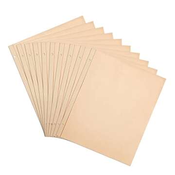 Pioneer Photo Albums XL 50 Beige Page Scrapbook (25 Sheets), White