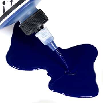 High Flow Acrylics by GOLDEN, Carbon Black 16 fl. oz. Paint