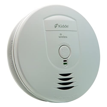 Kidde Wireless Smoke Detector - Battery Operated Safety Alarm