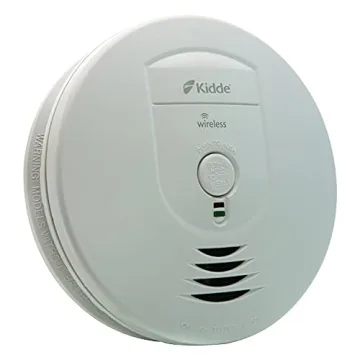Kidde Wireless Smoke Detector - Battery Operated Safety Alarm