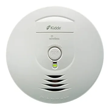 Kidde Wireless Smoke Detector - Battery Operated Safety Alarm