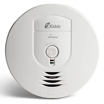 Kidde Wireless Smoke Detector - Battery Operated Safety Alarm