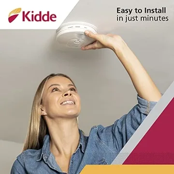 Kidde Wireless Smoke Detector - Battery Operated Safety Alarm