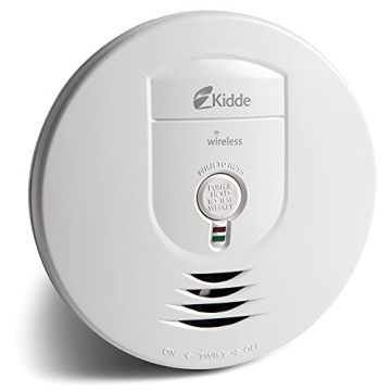 Kidde Wireless Smoke Detector - Battery Operated Safety Alarm