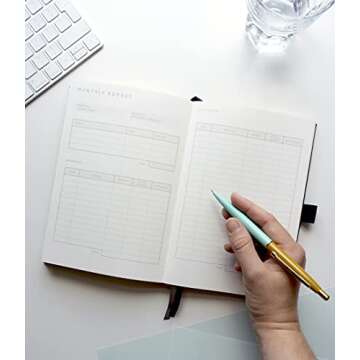 Scribble & Dot® Budget Planner - Designed to help you Mindfully Plan and Manage your Finances. Goals, Financial Planning, Bill & Budget Trackers, Monthly Overviews, Spending Trackers & Much More