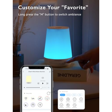 Momcozy Baby Sound Machine with Night Light - 34 Sounds