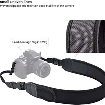 Quick Release Neoprene Camera Shoulder Strap