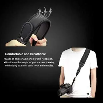 Quick Release Neoprene Camera Shoulder Strap