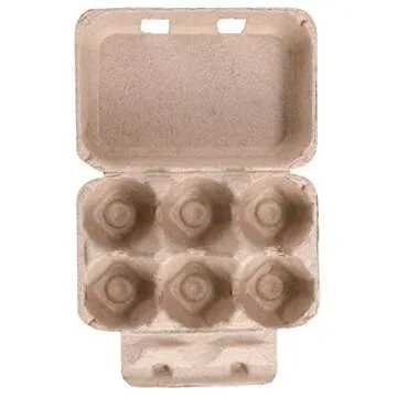 Vintage Egg Cartons 25 Pack for 6 Eggs Storage Solutions