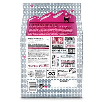 I and love and you Lovingly Simple Dry Cat Food - Salmon + Sweet Potato - Limited Ingredients, Aller...