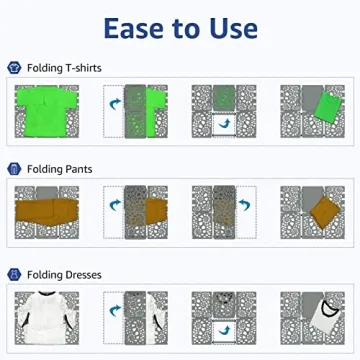 BoxLegend Shirt Folding Board V2 - Easy Clothes Organizer