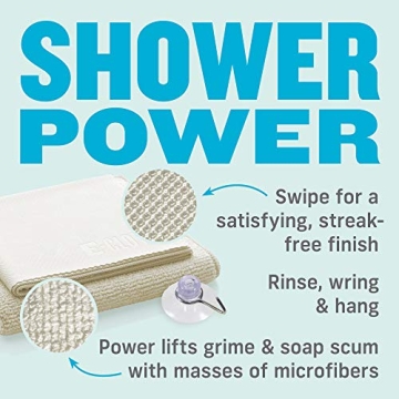 E-Cloth Shower Cleaning Pack with Microfiber Cloths